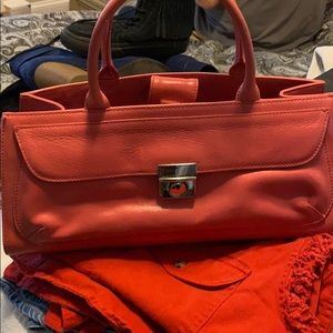 Clutch purse with handles